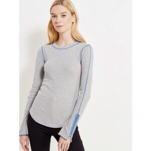 Free People Long Sleeve Zipper Shirt Size Large